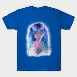 Spooky sister Pink and Blue T-Shirt